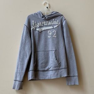 Grey Abercrombie Sweatshirt XL